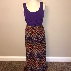 Geometric Maxi Dress